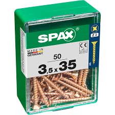 Tornillos madera 3" x 50 Und.